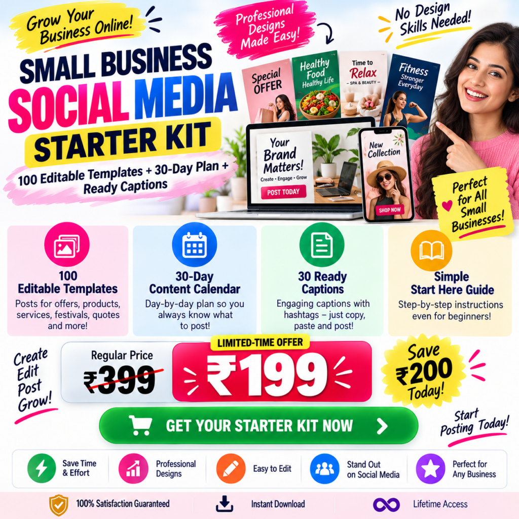Small Business Social Media Starter Kit