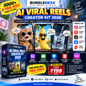 BUNDLENEXA AI VIRAL REELS CREATOR KIT 2026